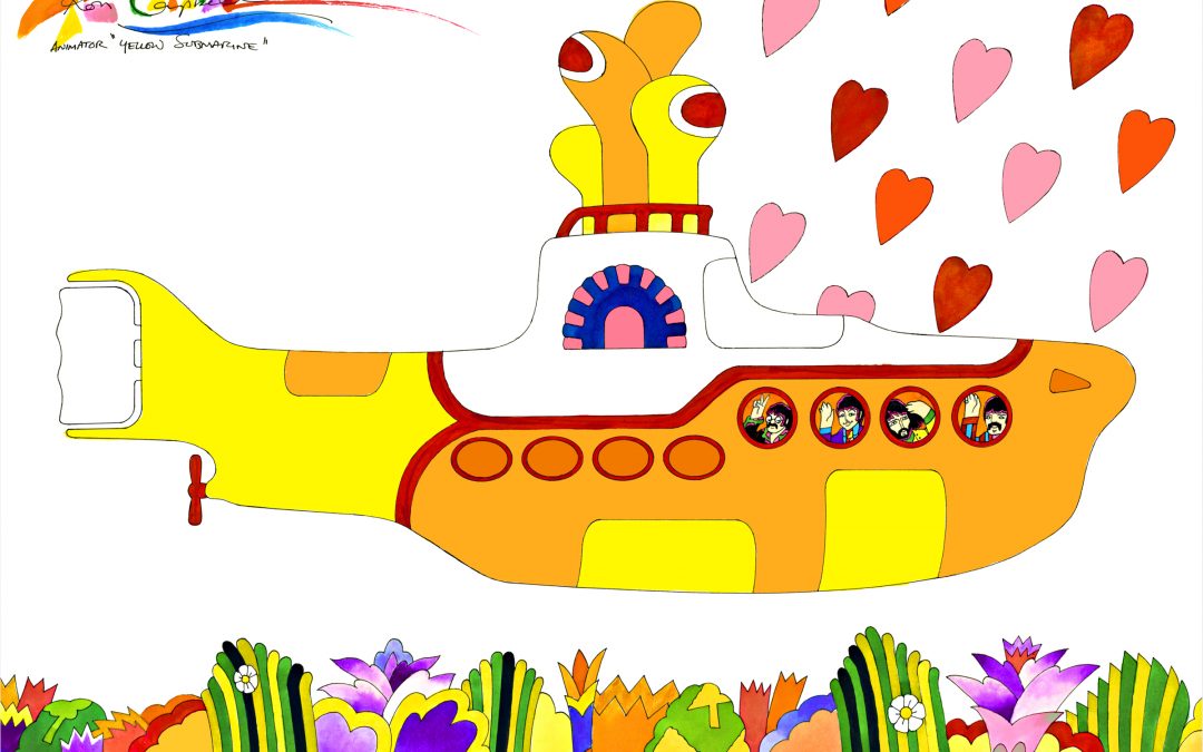 Beatles Yellow Submarine Animator Ron Campbell comes to The Modbo and S.P.Q.R.!